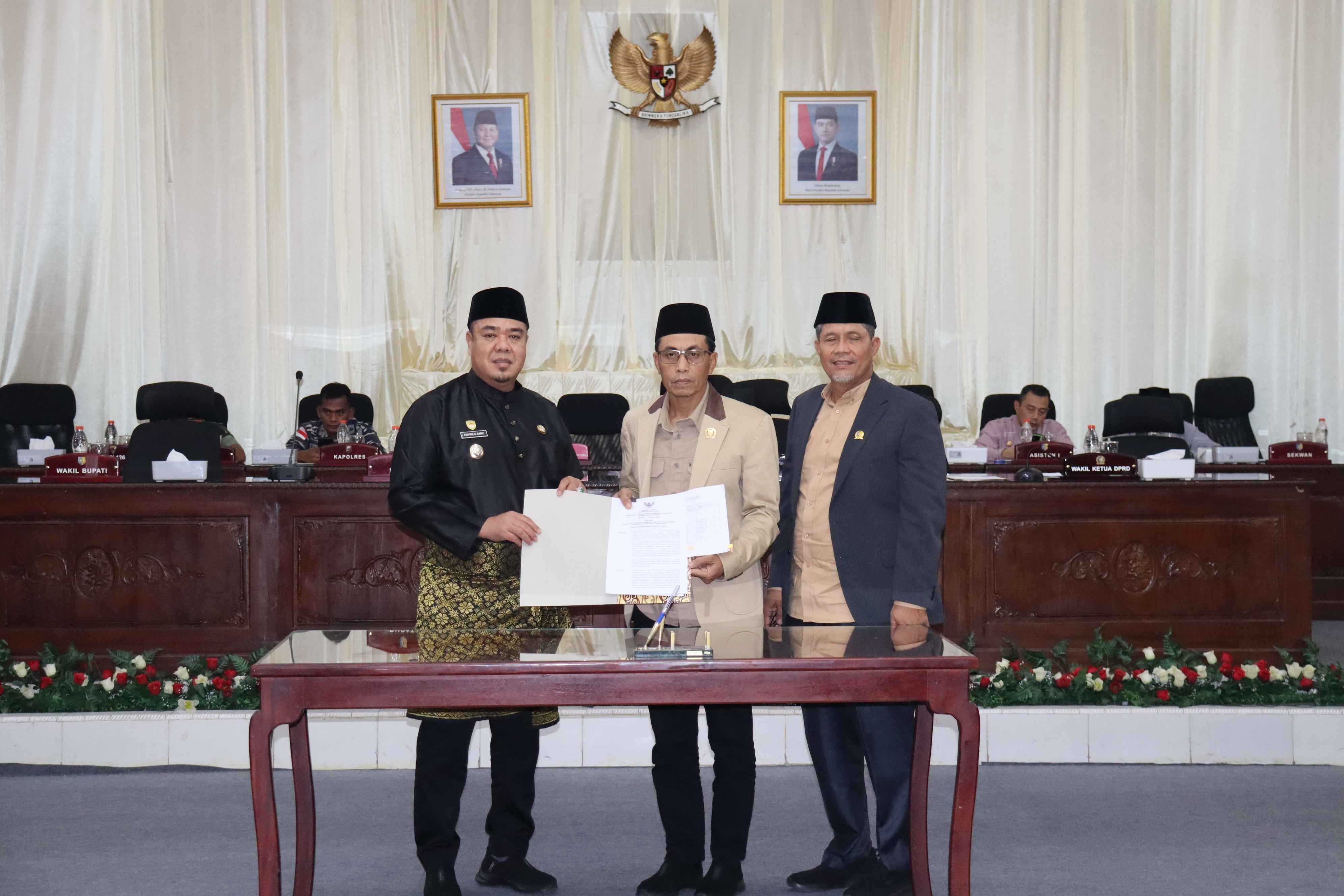 Rapat Paripurna Penyampaian Nota Ranperda APBD Kabupaten Batu Bara TA. 2026.